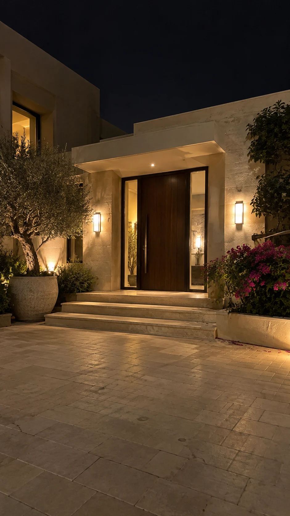 Villa entrance before decoration